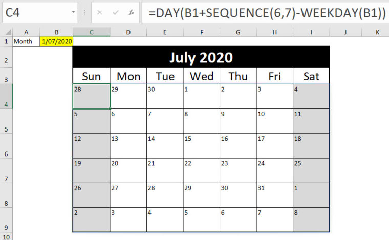 Using SEQUENCE with Dates in Excel Part 2 | A4 Accounting